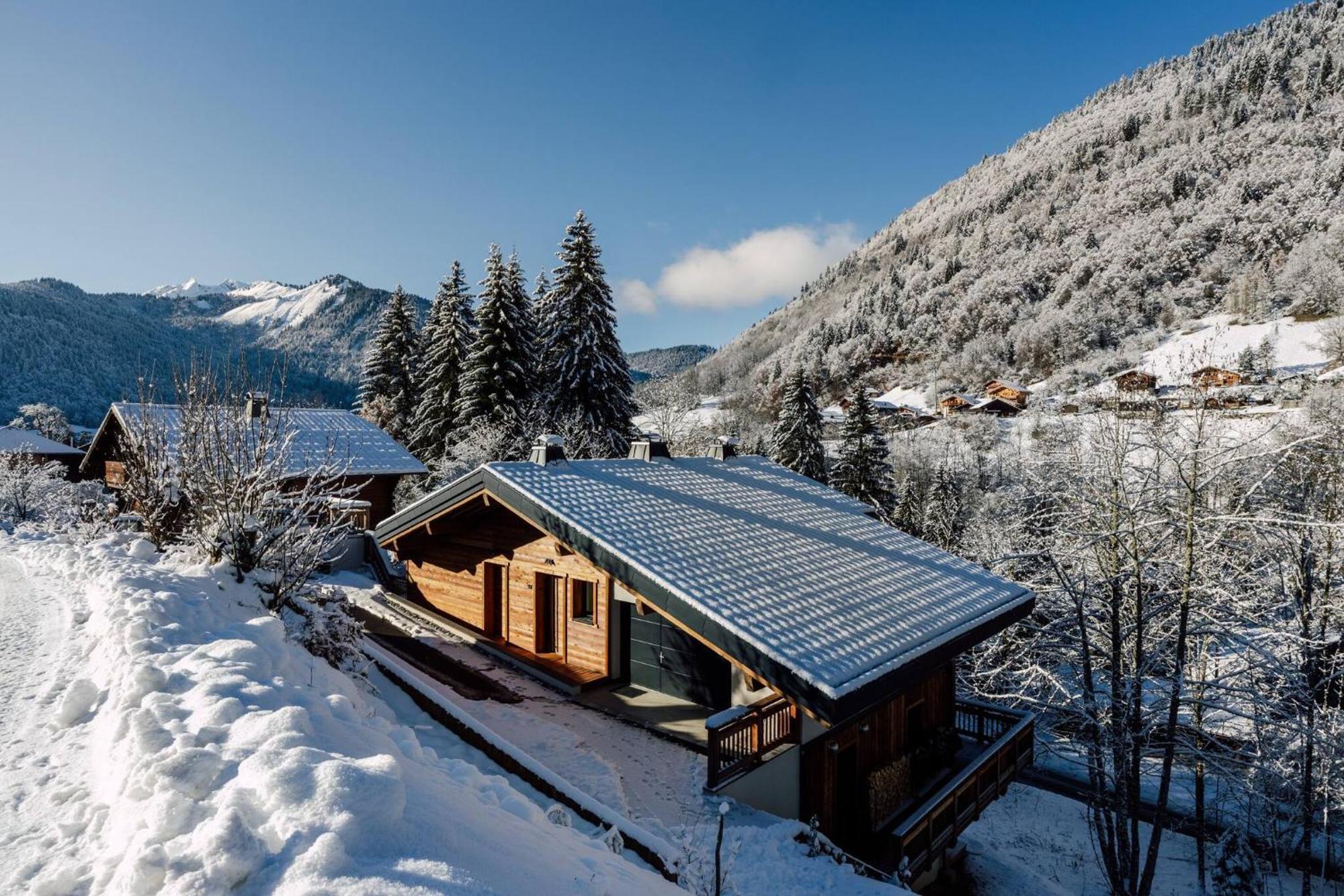 Les Petits Ours Montriond Superbe 8 14 Personnes Villa ภายนอก รูปภาพ
